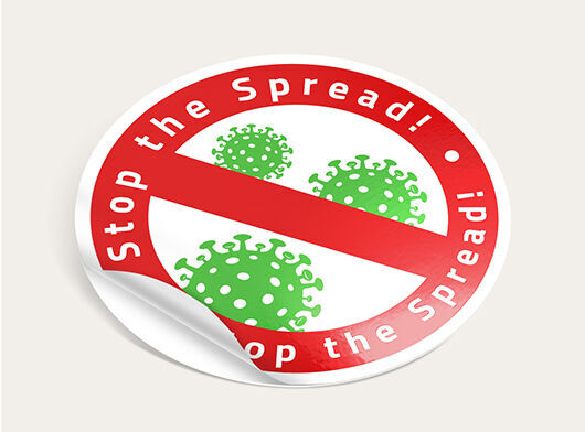 Custom Health Safety Stickers